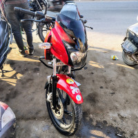 Cocktail Wine Red And Black Bajaj Pulsar 150 DTSi