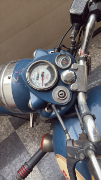 Blue Royal Enfield Classic 350