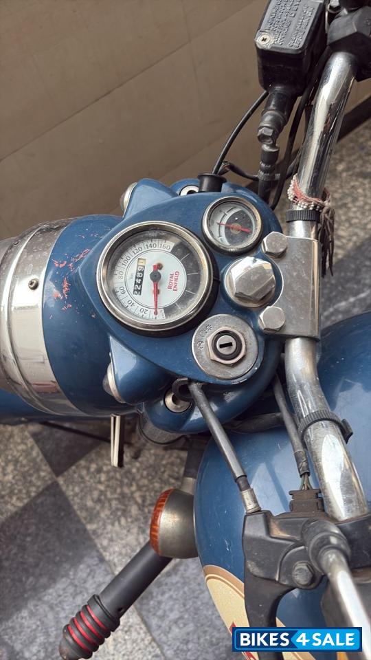 Blue Royal Enfield Classic 350