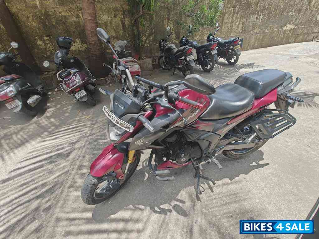 Matt Red Honda Hornet 2.0