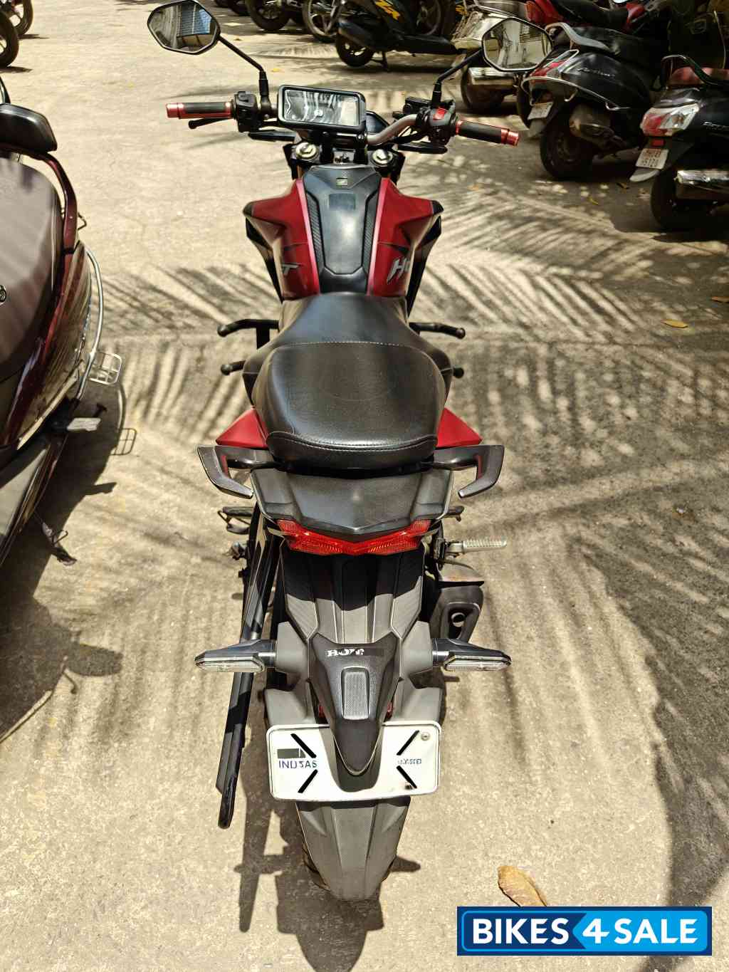 Matt Red Honda Hornet 2.0