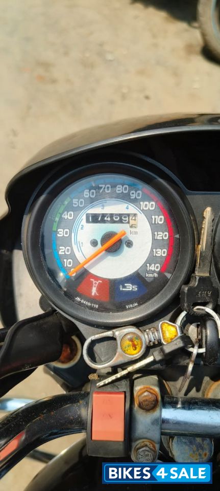 Black Grey Hero Splendor iSmart Plus IBS