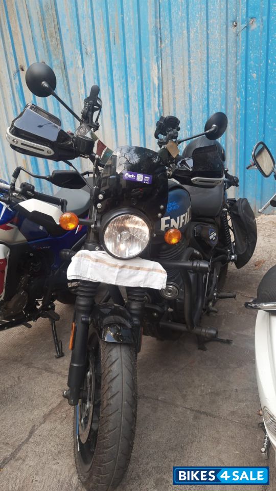 Rebel Blue Royal Enfield Hunter 350 Metro