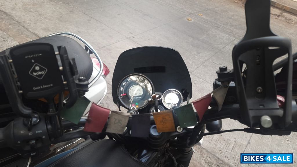Rebel Blue Royal Enfield Hunter 350 Metro