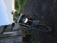 Red Yamaha FZ-S FI V3
