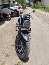 Black Honda CB350 DLX