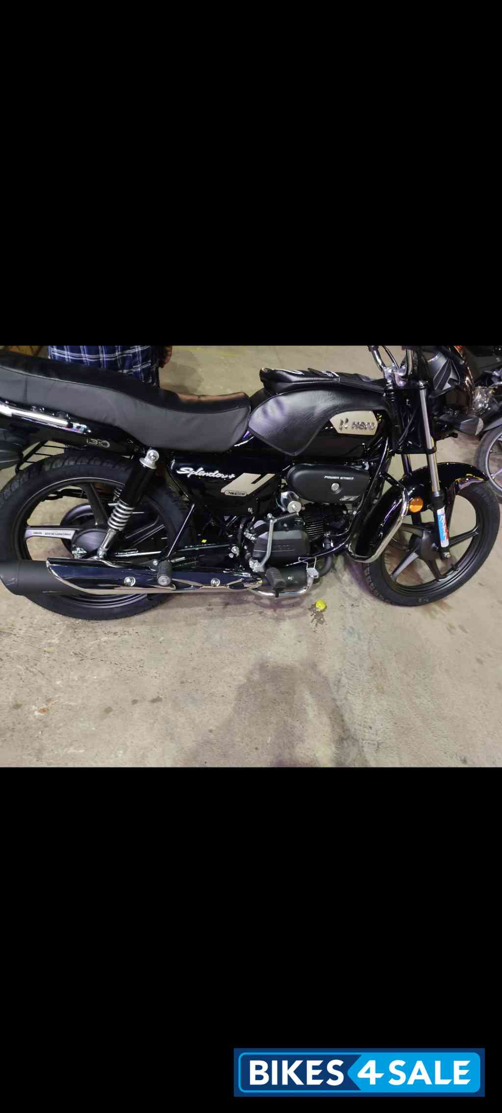 Black Hero Splendor Plus Xtec