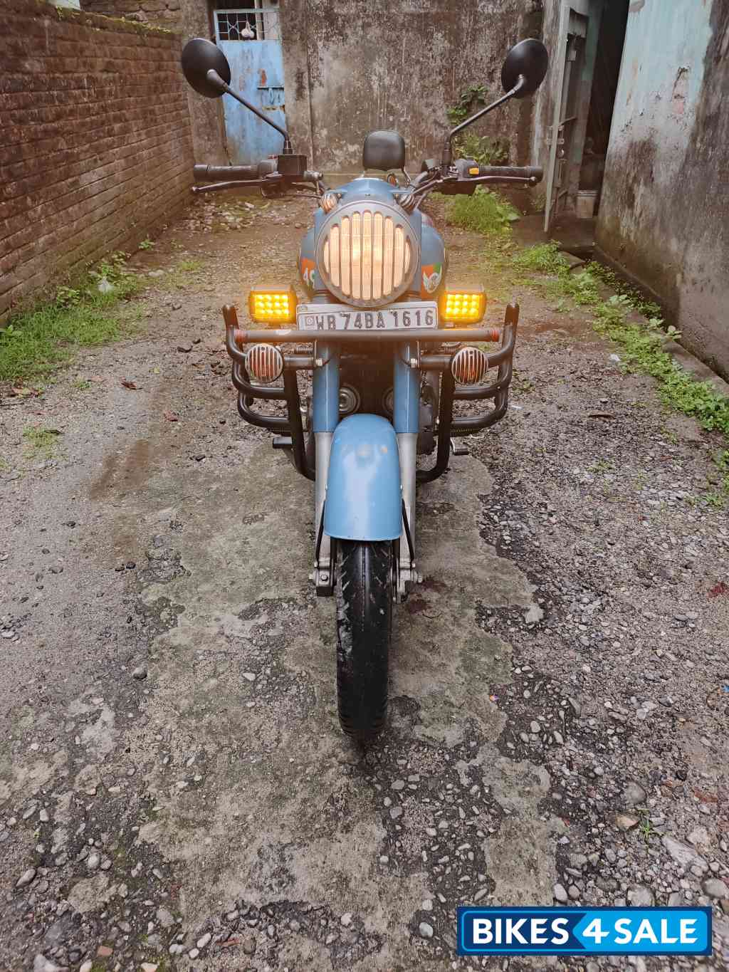 Royal Enfield Classic Signals Airborne Blue