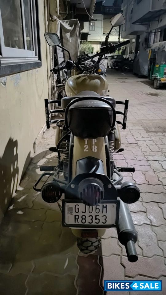 Stromrider Sand Royal Enfield Classic Signals Stormrider Sand