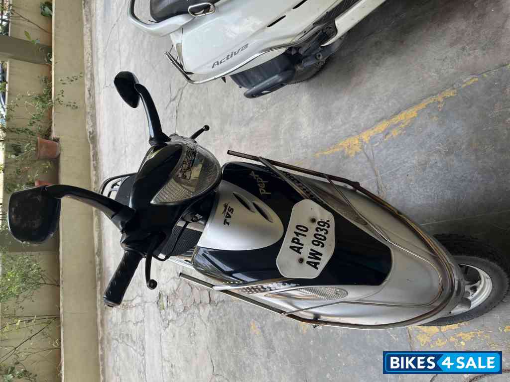Black TVS Scooty Pep Plus