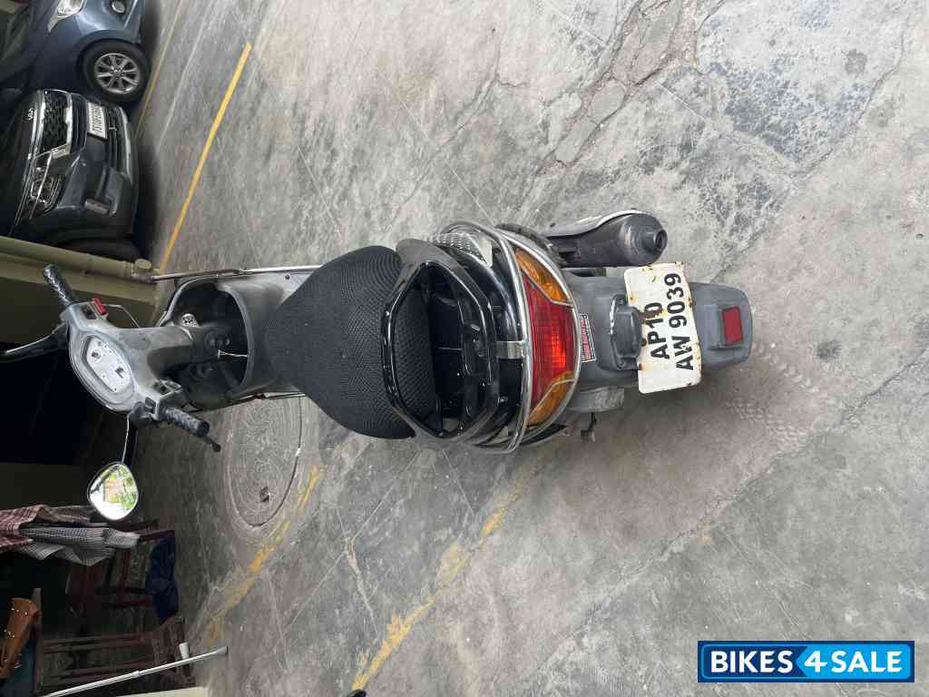 Black TVS Scooty Pep Plus