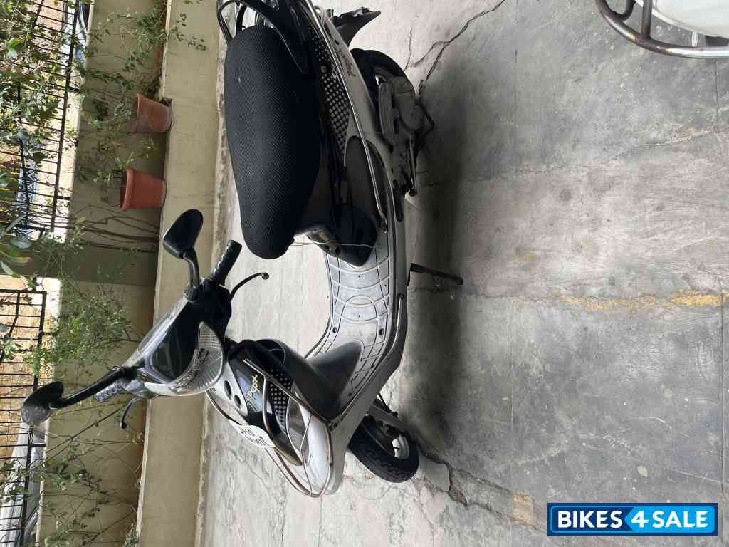 Black TVS Scooty Pep Plus
