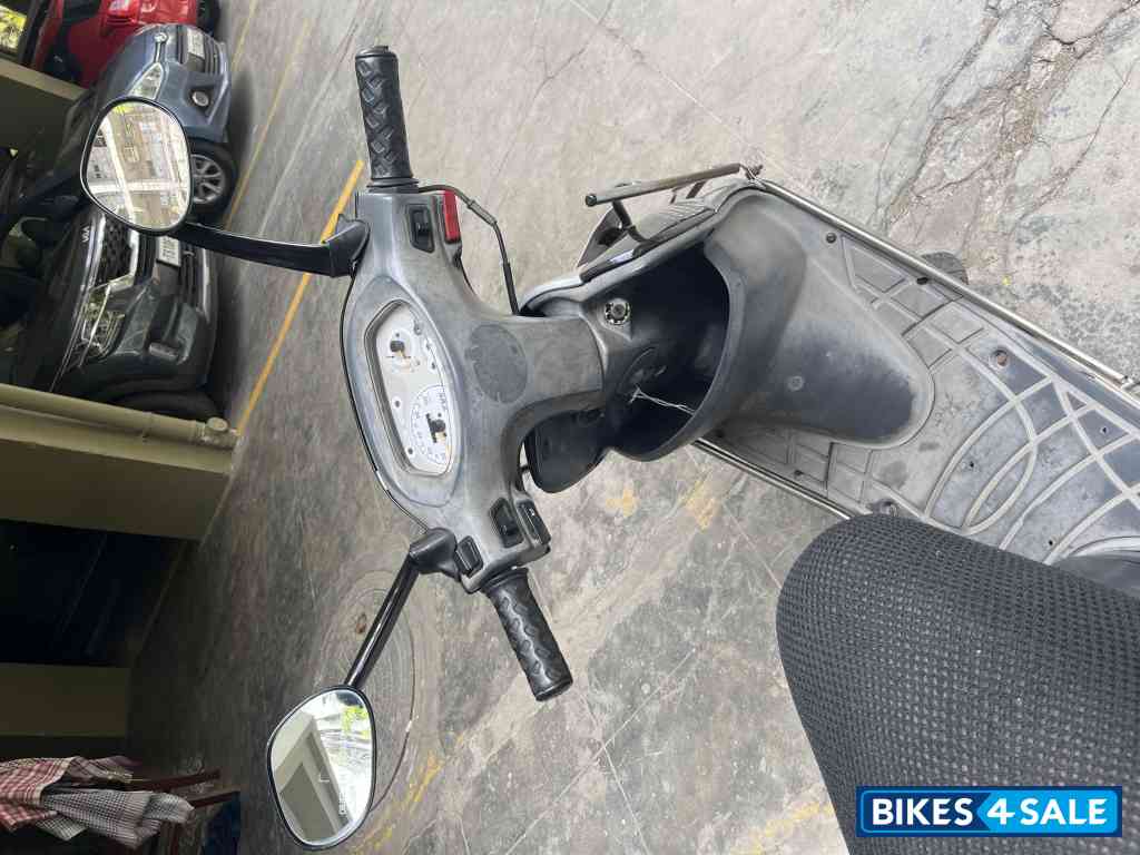 Black TVS Scooty Pep Plus