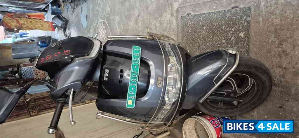 Gray TVS iQube S