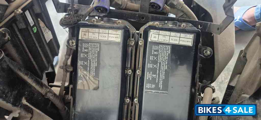 Gray TVS iQube S