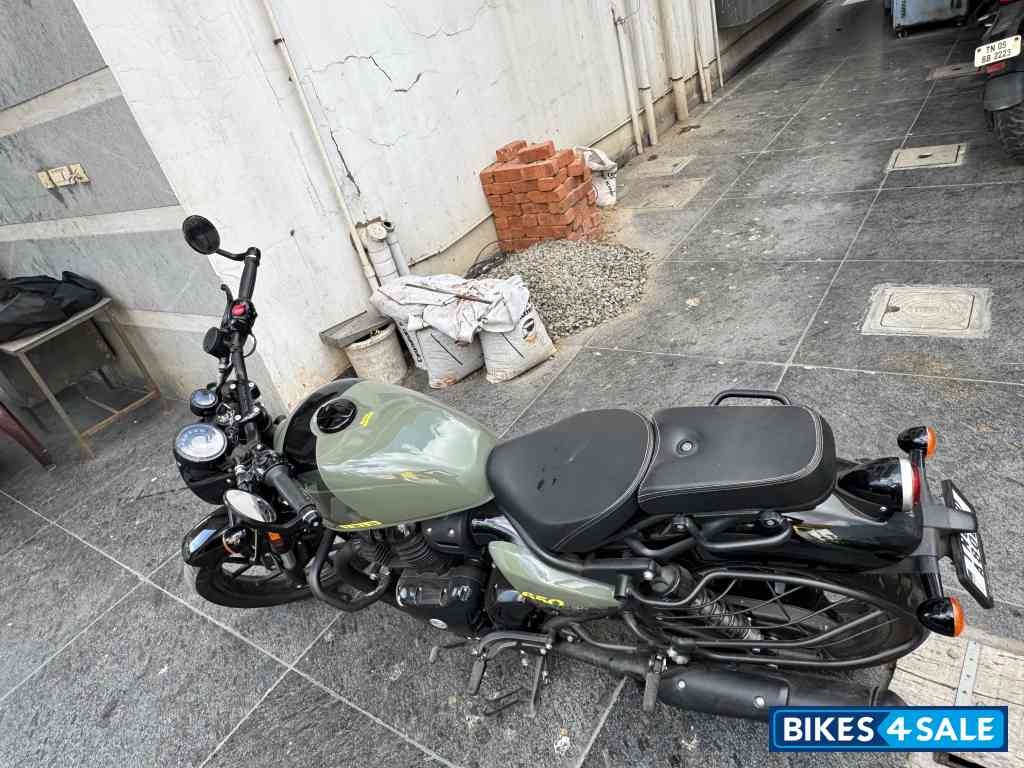 Green Drill Royal Enfield Shotgun 650