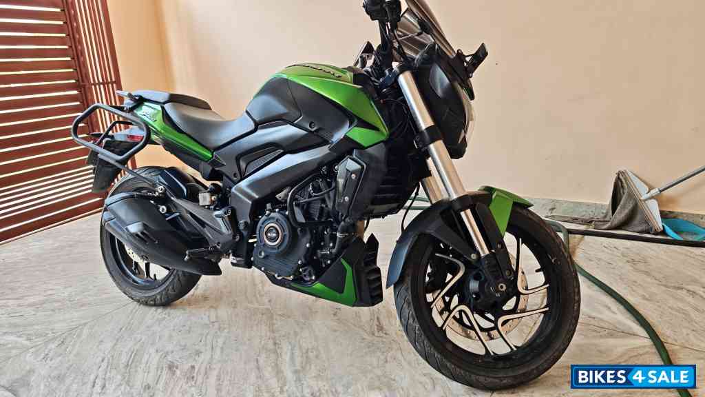 Green Bajaj Dominar 400 ABS BS6