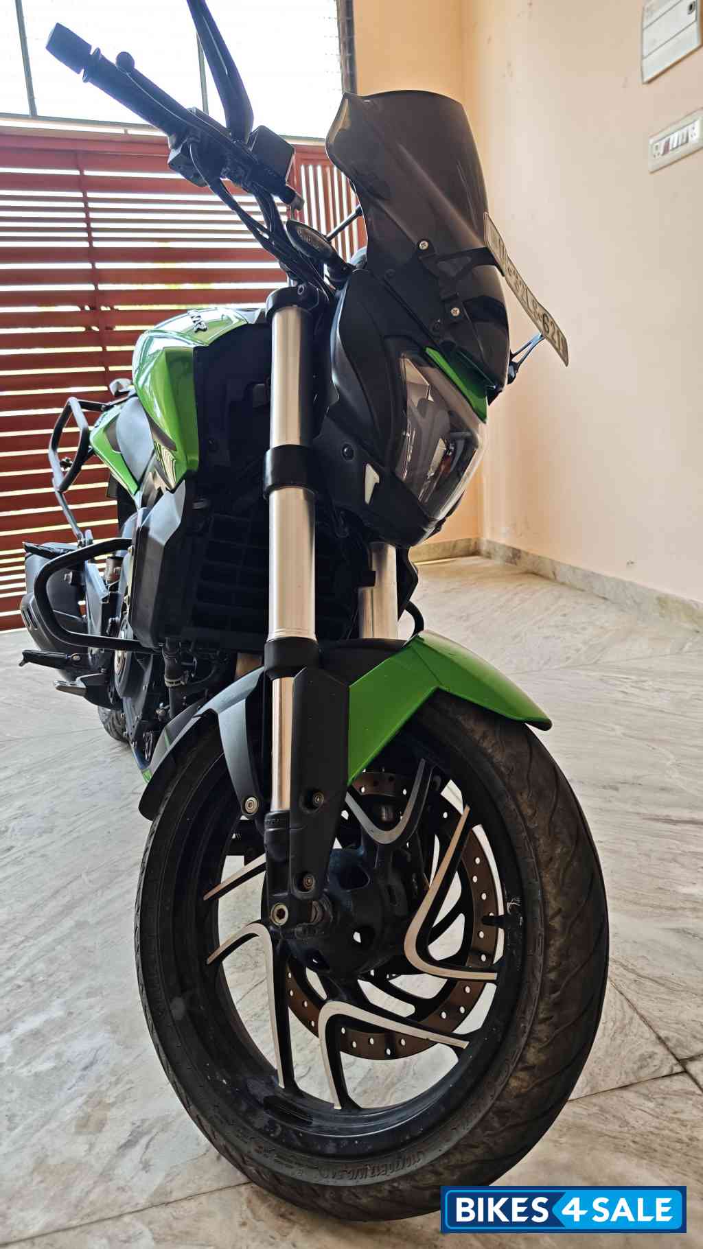 Green Bajaj Dominar 400 ABS BS6