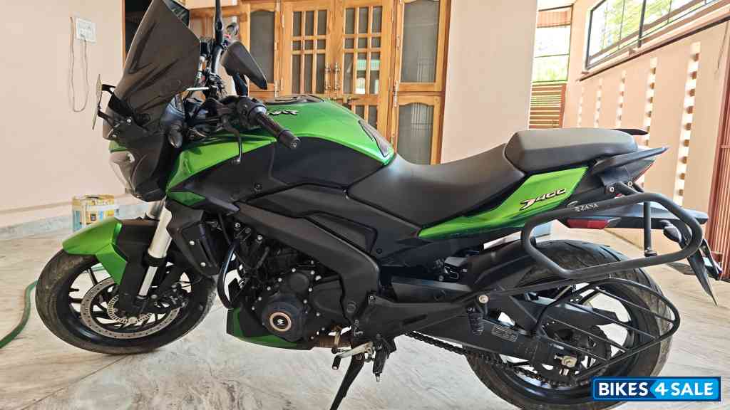 Green Bajaj Dominar 400 ABS BS6