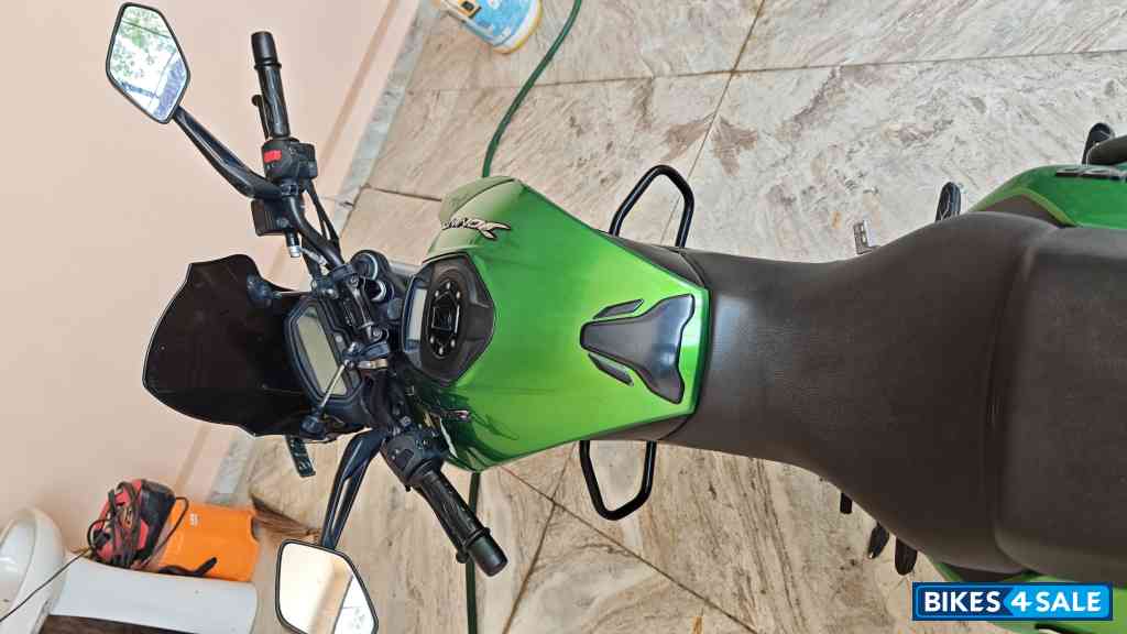 Green Bajaj Dominar 400 ABS BS6