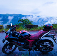 Red & Black Suzuki Gixxer SF Fi