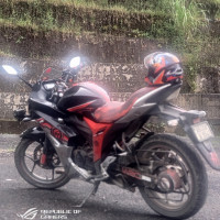 Red & Black Suzuki Gixxer SF Fi
