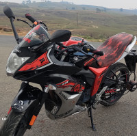 Red & Black Suzuki Gixxer SF Fi