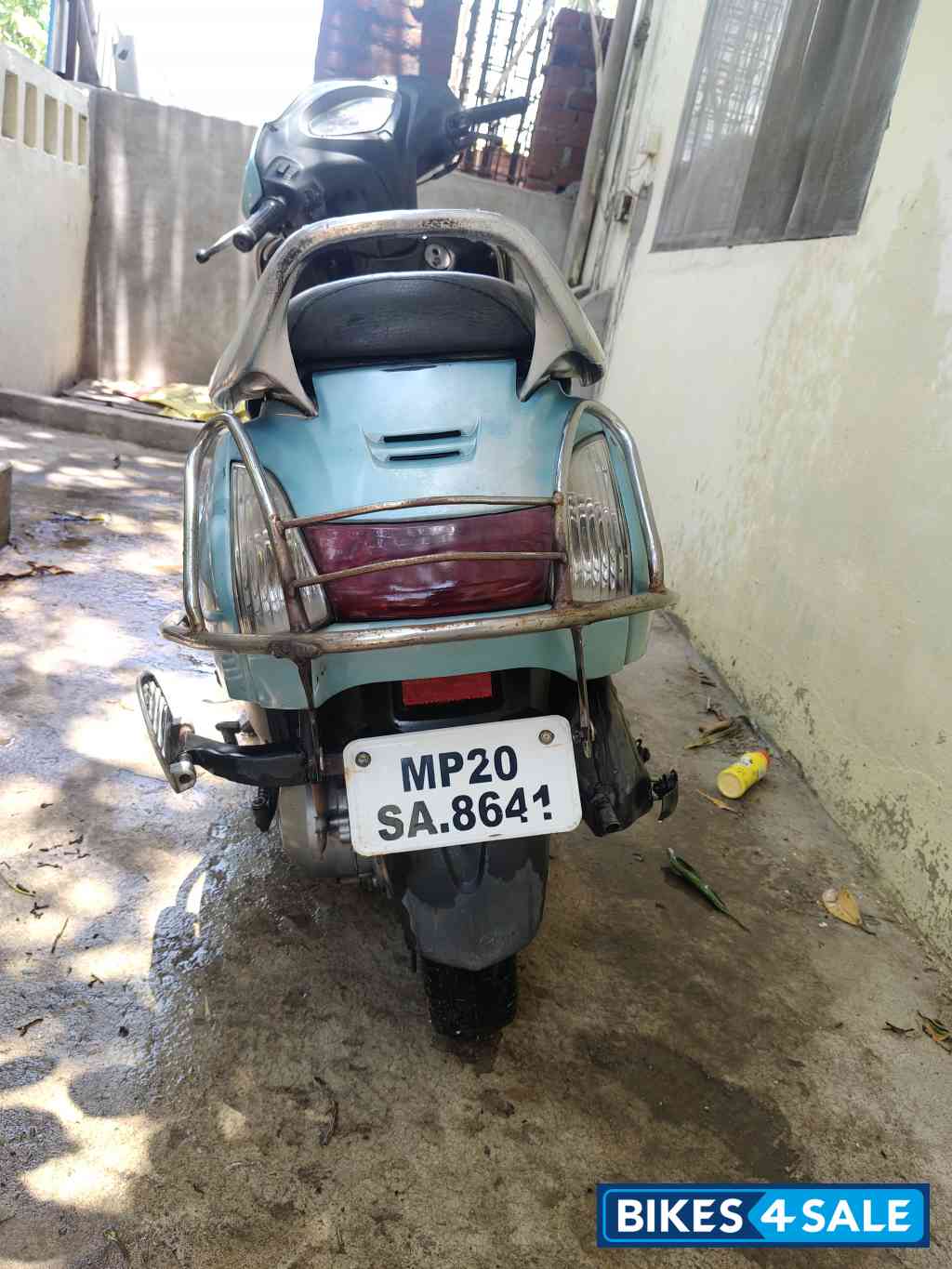 Sky Blue Honda Activa