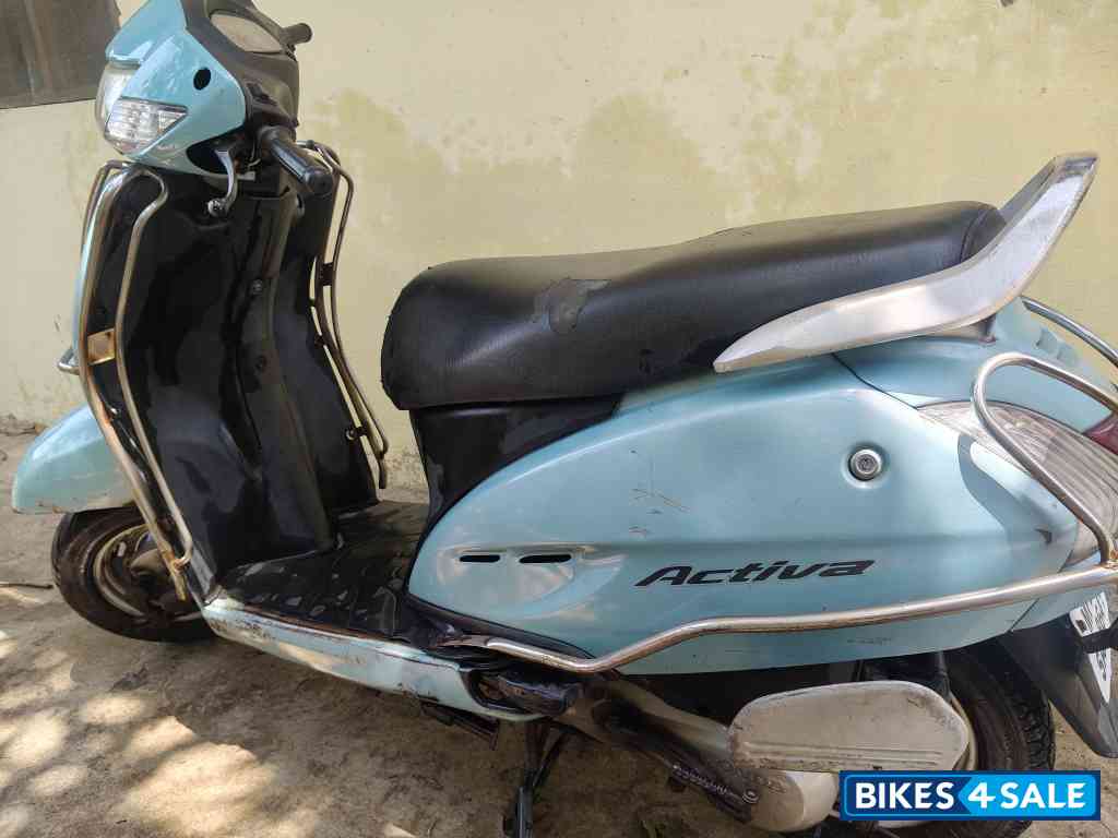 Sky Blue Honda Activa