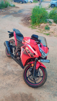 Sports Red Honda CBR 250R ABS