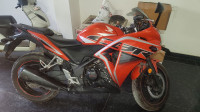 Sports Red Honda CBR 250R ABS