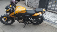 Yellow Bajaj Pulsar 200 NS