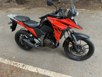 Blaze Orange Suzuki V-Strom 250