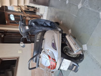 Met Silver Suzuki Access 125