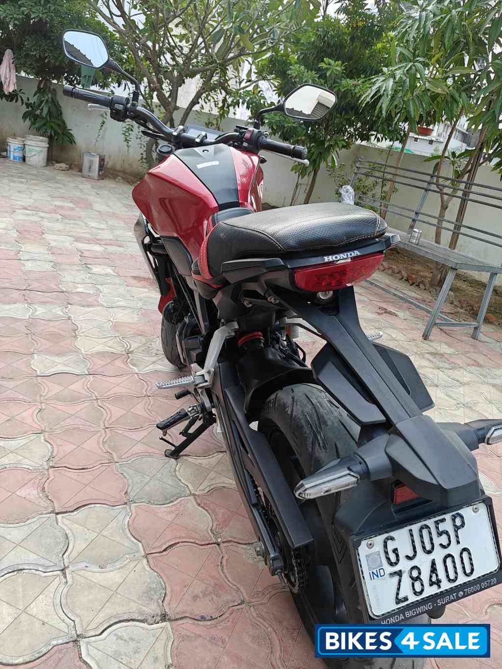Spartan Red Honda CB300R