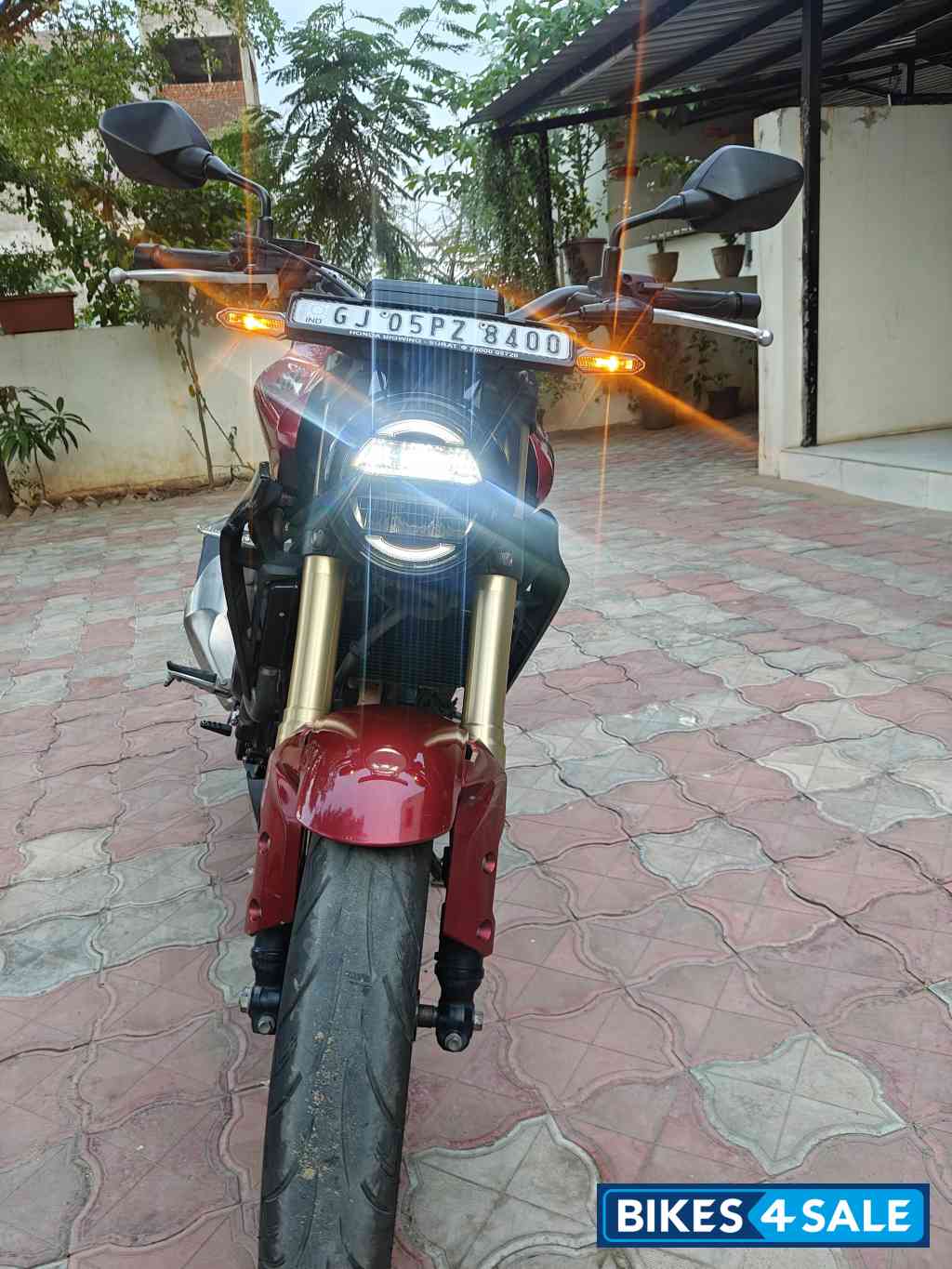Spartan Red Honda CB300R