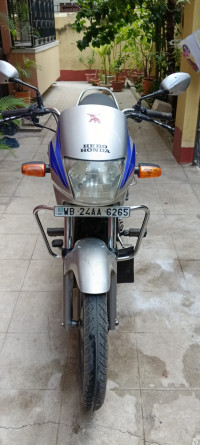 Silver-blue Hero Passion Plus