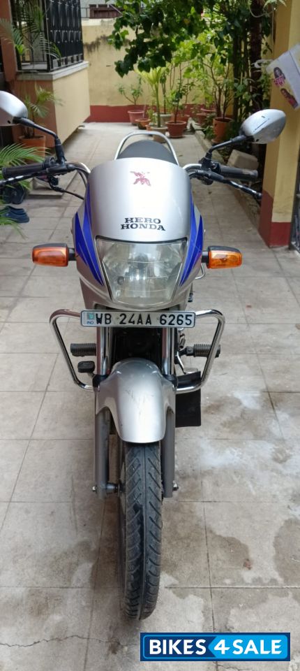 Silver-blue Hero Passion Plus