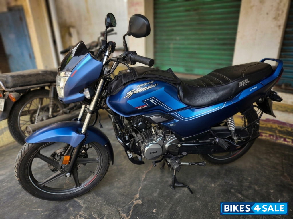 Matt Nexus Blue Hero Super Splendor XTEC Matt Nexus Blue Hero Super Splendor XTEC