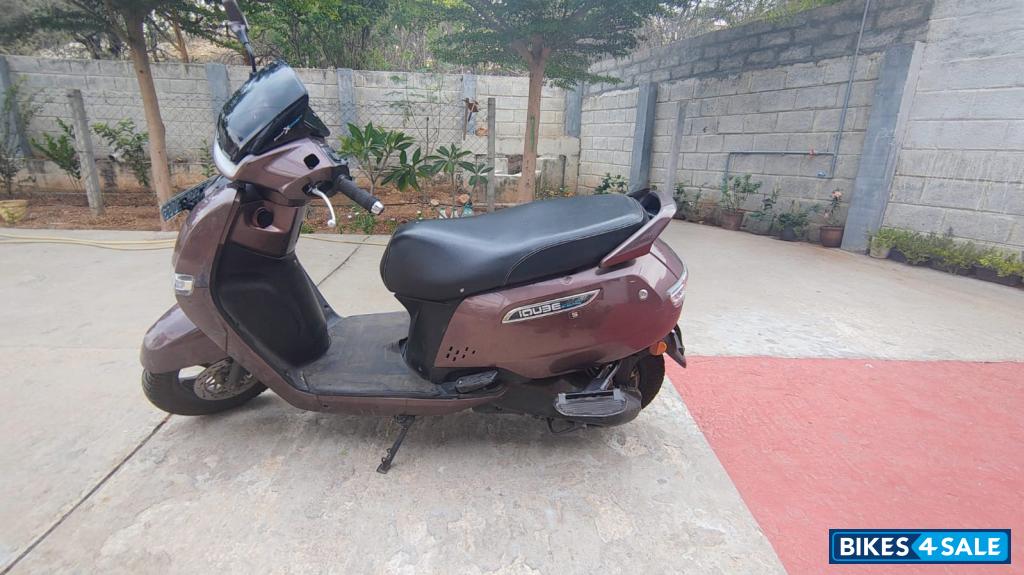 Copper Brown TVS iQube S