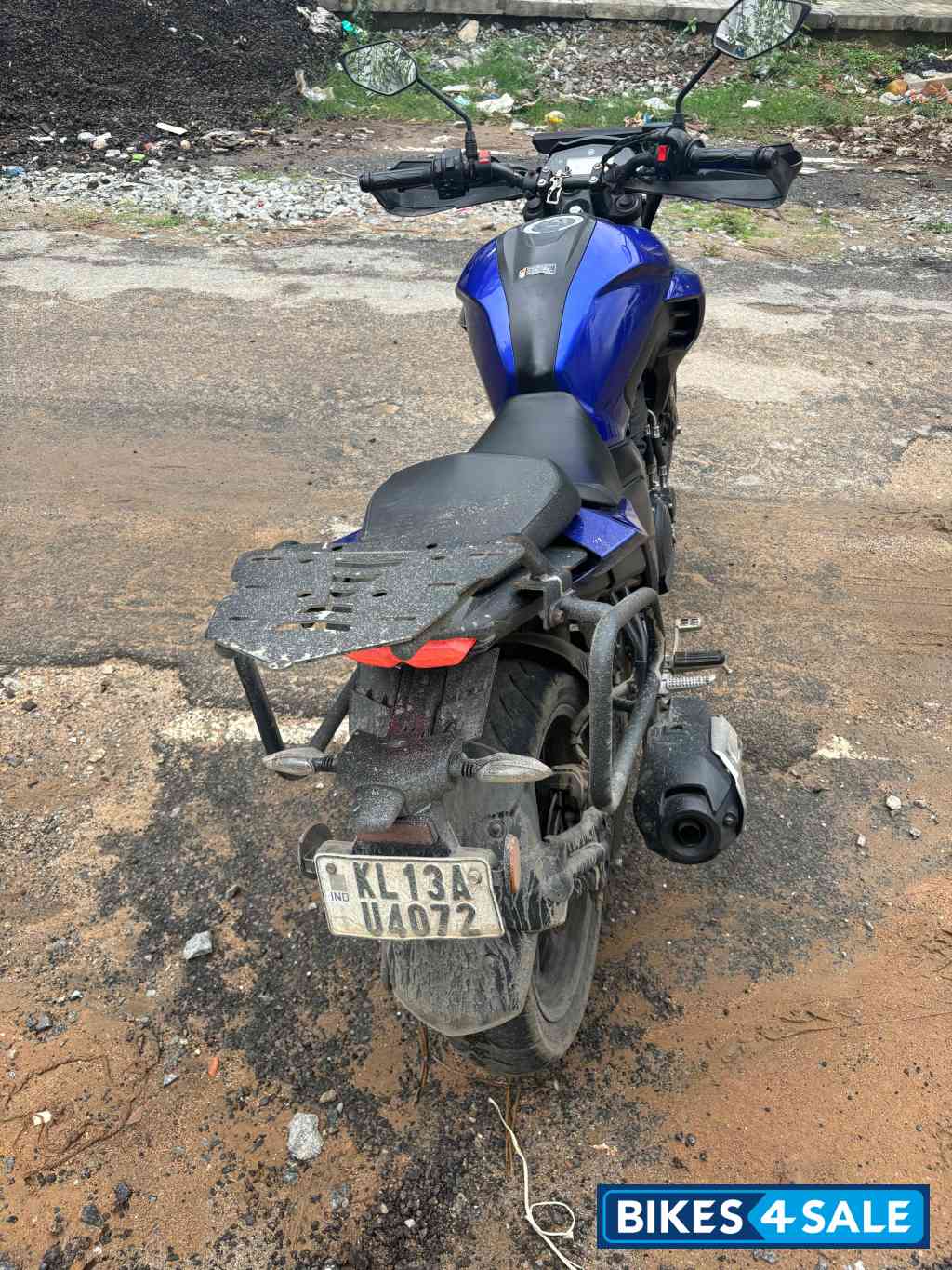 Blue Yamaha FZ 25 BS6