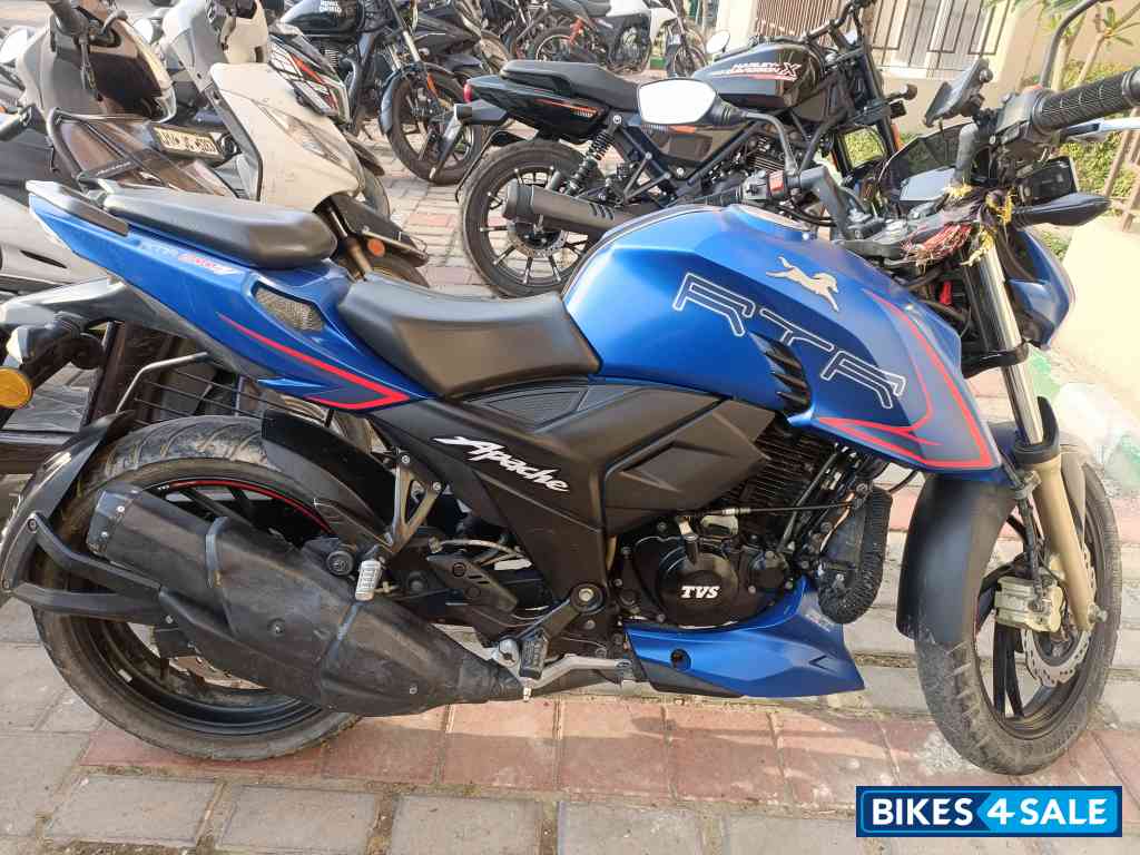 Blue TVS Apache RTR 200 4V ABS