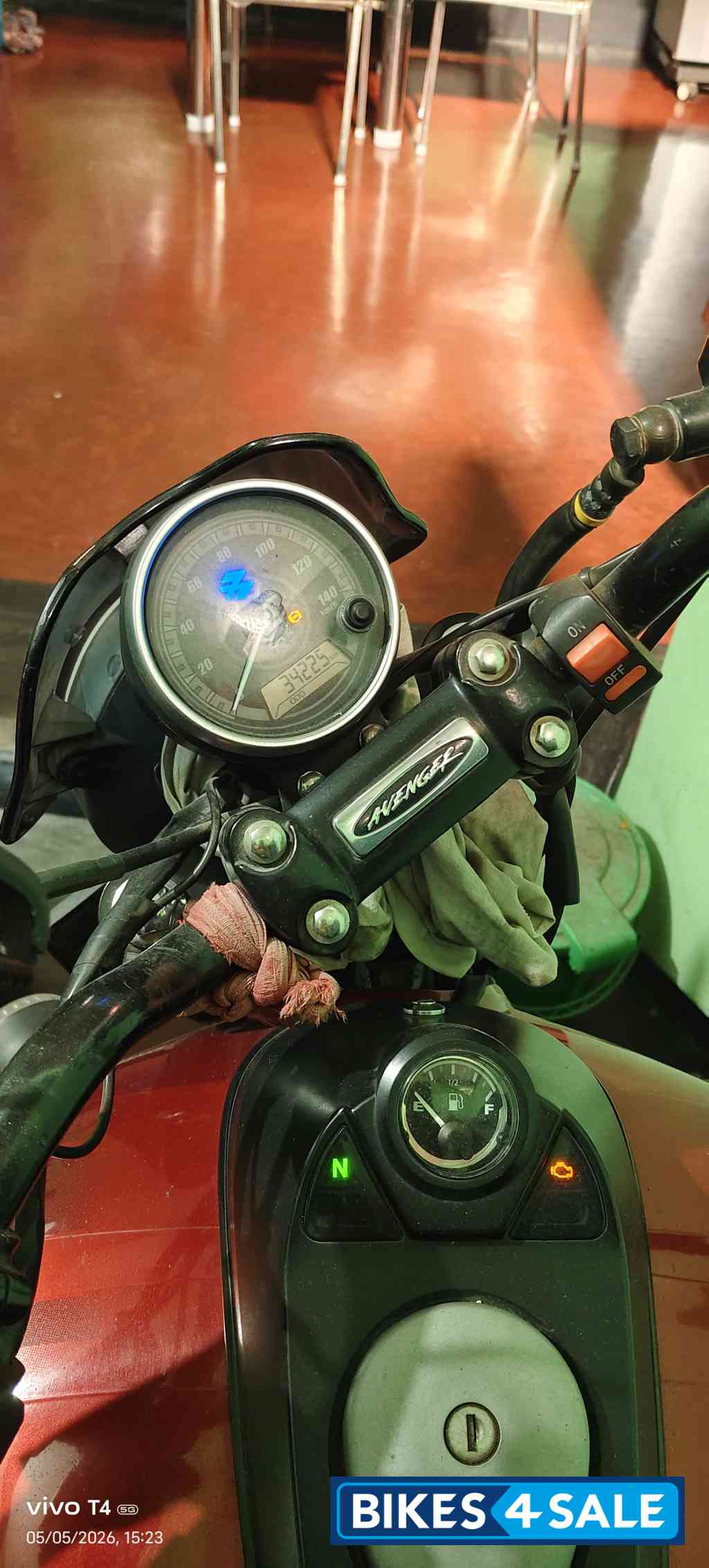 Red - Black Bajaj Avenger Street 160 BS6