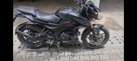 Black Bajaj Pulsar N160 Dual Channel ABS