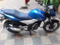 Blue Bajaj Discover 125 ST