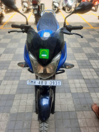 Blue Bajaj Discover 125 ST