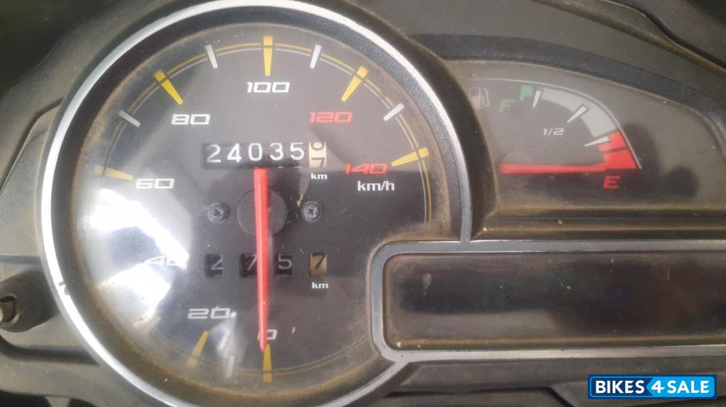 Blue Bajaj Discover 125 ST