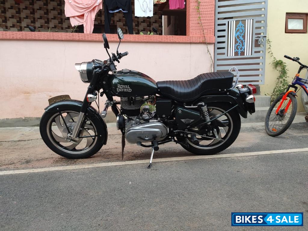 Green Royal Enfield Bullet 350