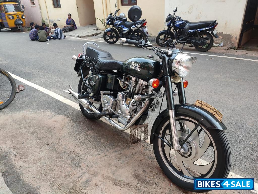 Green Royal Enfield Bullet 350