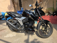 Black TVS Apache RTR 160 4V